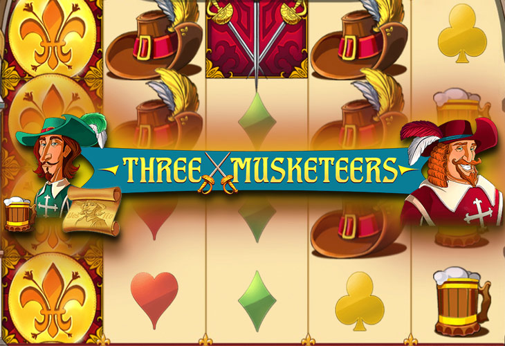 Three Musketeers - Red Tiger Gaming slot at Crossy Road Casino Casino